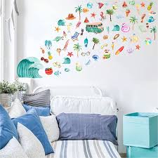 Wall Stickers Summer Vacation Holiday