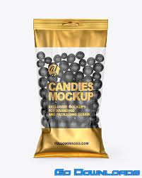 Get new update of adobe photoshop elements and premiere elements 2019 v17.0. Bag With Candies Mockup Free Download Godownloads