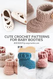 free crochet patterns for baby booties