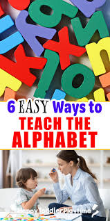 to teach the alphabet to preers