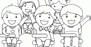 Cocok untuk referensi menggambar sekolahan. Terbaru 15 Gambar Kartun Anak Sekolah Tk Hitam Putih Kumpulan Gambar Sekolah Kartun H School Coloring Pages Sunday School Coloring Sheets Coloring For Kids