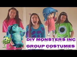 Sulley & boo t shirt diy 빅 사이즈 100% cotton mike monsters 귀여운 동향 dis ney 영화 2000s love family costume. Diy Monsters Inc Group Costume Diy Sully Boo And Mike Costume Rubyween Ruby Tuesday Youtube