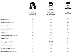 size guide for ray ban sungl