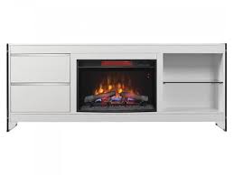 Classic Flame Bello Mantle White Biscayne