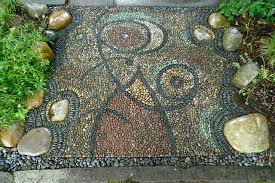 The Artful Garden Pebble Mosaic