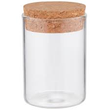 cylinder glass jar 1 ounce hobby