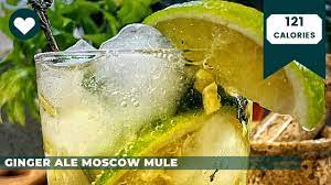 moscow mule with ginger ale you
