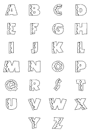 Lettre alphabet à imprimer grand format gratuit. Coloriages Alphabet Et Lettres