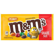 m m s chocolate cans peanut share size 3 27 oz