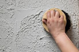 how to repair textured ceilings