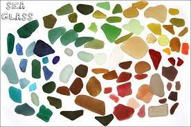 Sea Glass Diamonds Shaped By The