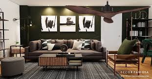 dark wood ceiling fans what s the