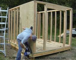 how to build a shed install shed siding