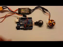 control brushless motor using arduino