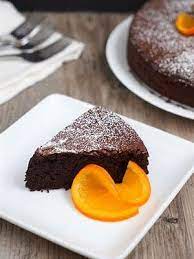 Chocolate Orange Flourless Cake Specialty Vinegars Extra Virgin  gambar png