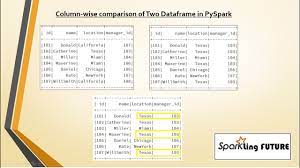 two dataframes pyspark realtime