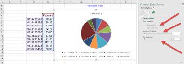 Explode One Section Of An Excel Pie Chart Auditexcel Co Za