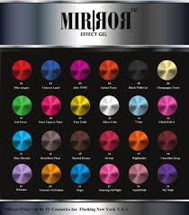 Mirror Effect Gel Color Chart By Nhu Y Venus Issuu