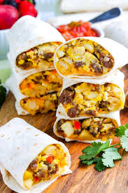 meal prep breakfast burritos easy