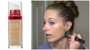 Review Demo Revlon Age Defying Firming Lifting Foundation
