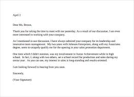 Sample Thank You Letter After Job Interview Fabulous Letter Thank