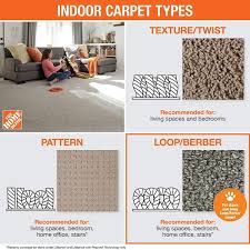 22 oz nylon berber installed carpet