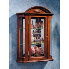 Collectors curio cabinet with lighting corner vintage display home furniture uk. Wall Mounted Curio Cabinet You Ll Love In 2021 Visualhunt