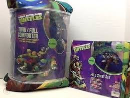 Teenage Mutant Ninja Turtles 4pc Twin