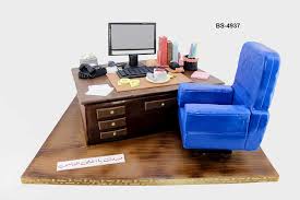 Our wide range of l shaped desks, corner desks, and computer desks can fit inside any workspace, large or small. 3d Office Desk Cake Bs 4937 Creative Cakes Bee Sweet Uae