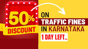 on traffic fines in karnataka