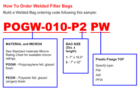 Welded Filter Bags For Liquid Filtration Universal Filters