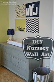 Diy Nursery Wall Art And A Nursery Tour