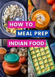 how to meal prep indian food simmer
