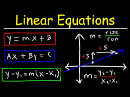 Linear Equations Algebra