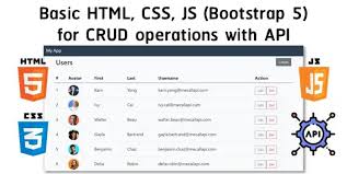 crud with html css javascript