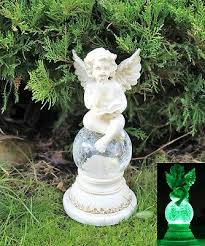 Solar Powered Fairy Angel Cherub Garden