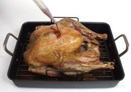 roasting a turkey turkey cooking