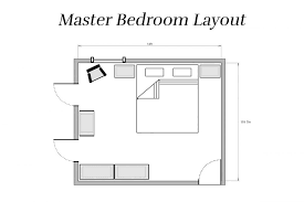 master bedroom design plan one room