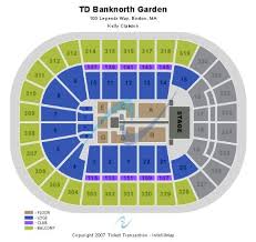 Td Garden Tickets And Td Garden Seating