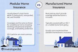 modular vs manufactured home insurance