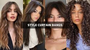 5 best ways to style curtain bangs and
