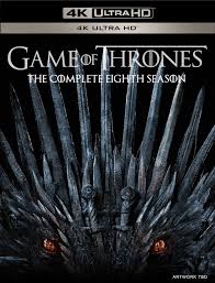 game of thrones season 8 blu ray dvd