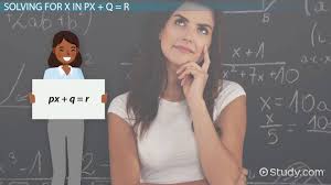 Equations In The Form Px Q R And P