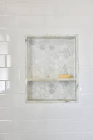 shower niche shelf design ideas