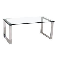 Carter Glass Coffee Table With