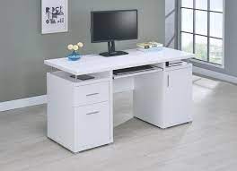 Create a chic home office with the alios writing desk. Tracy Desk Contemporary White Computer Desk 800108 Home Office Desks Furniture Factory Outlet