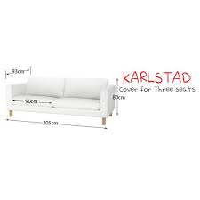 Ikea Karlstad 3 Seat Sofa Cover Ikea