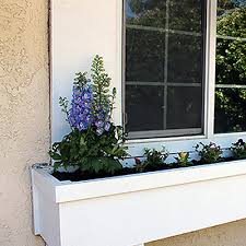 Leadore polypropylene window box planter. Window Boxes Planters The Home Depot