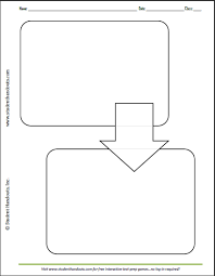 Two Box Flow Chart Printable Graphic Organizer Is Free To