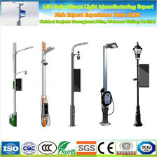 led street light pole lighting pole
